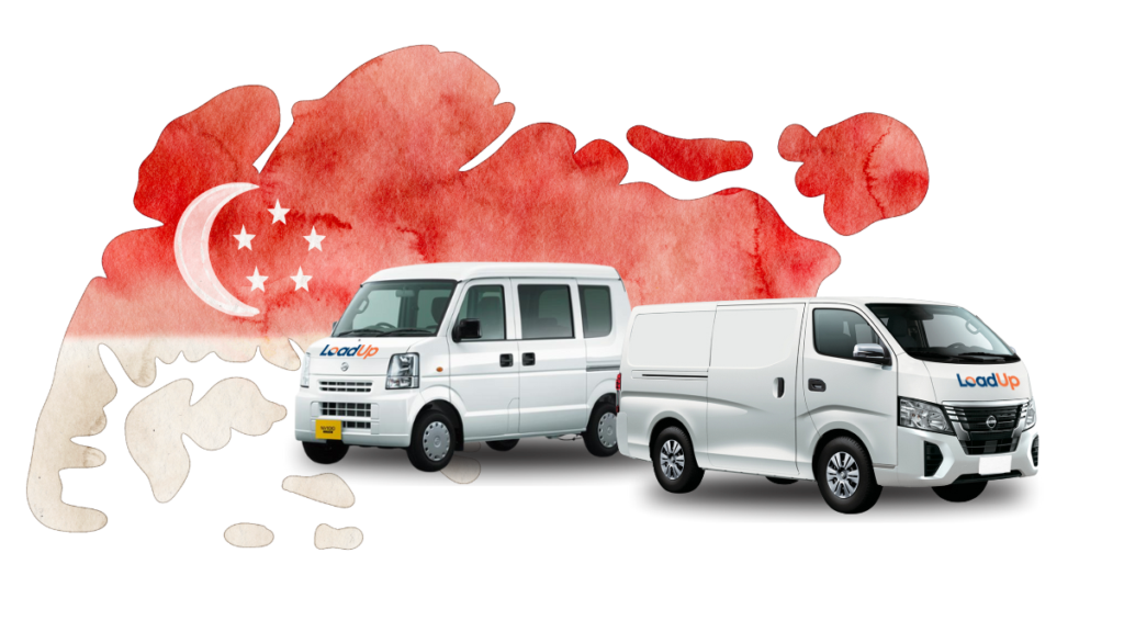 LoadUp Vans located islandwide in Singapore